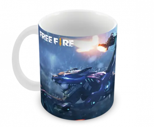 Caneca Polímero Free Fire Personalizada