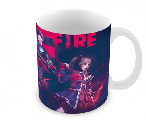 Caneca Polímero Free Fire Personalizada
