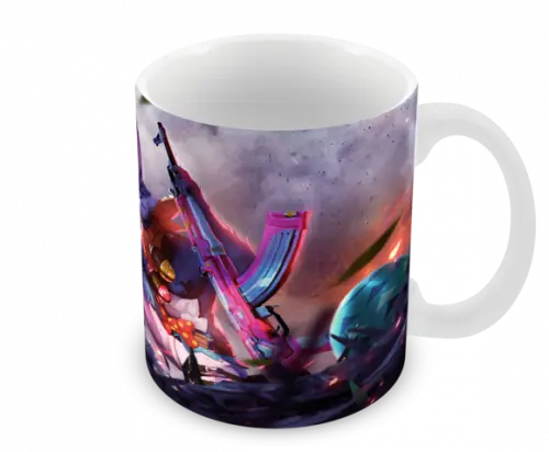 Caneca Polímero Free Fire Personalizada