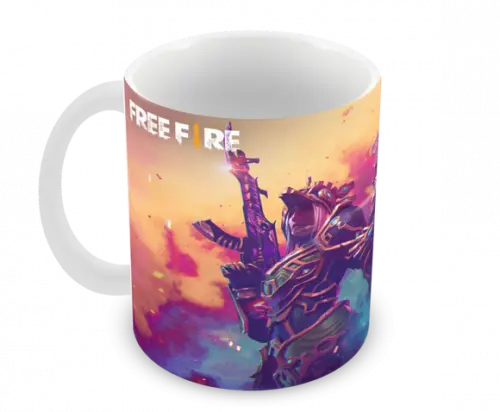Caneca Polímero Free Fire Personalizada