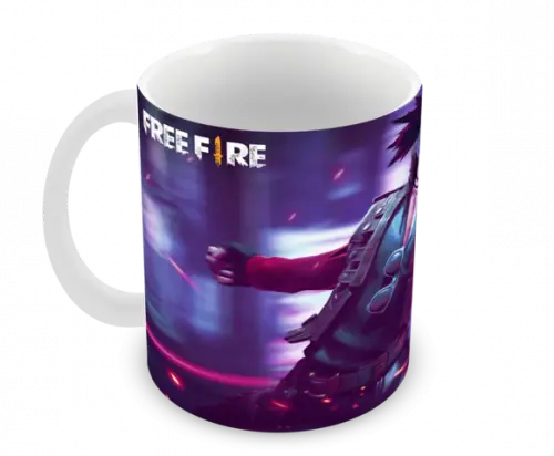 Caneca Polímero Free Fire Personalizada