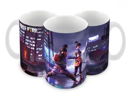 Caneca Polímero Free Fire Personalizada