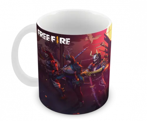 Caneca Polímero Free Fire Personalizada