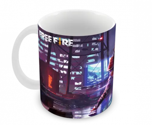 Caneca Polímero Free Fire Personalizada