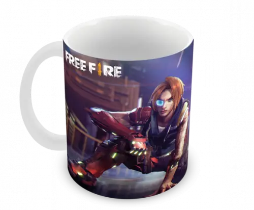 Caneca Polímero Free Fire Personalizada