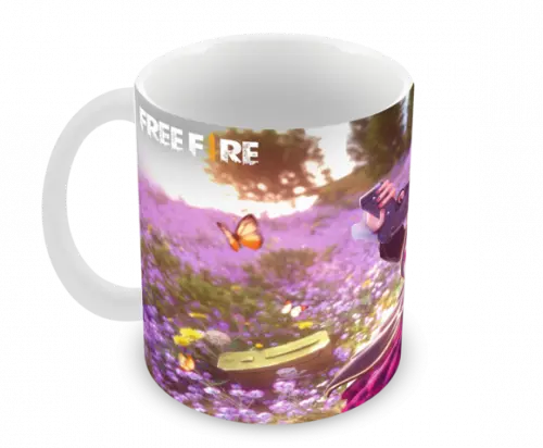 Caneca Polímero Free Fire Personalizada