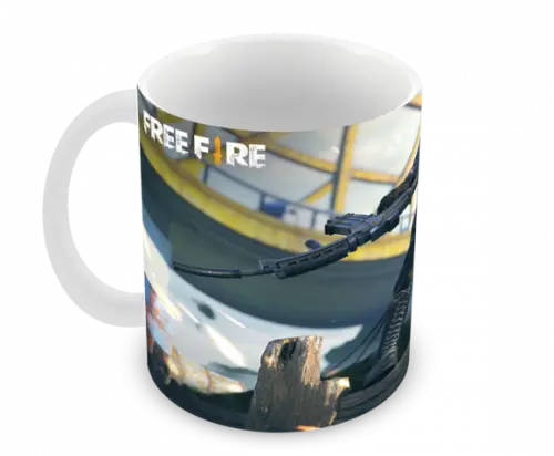 Caneca Polímero Free Fire Personalizada
