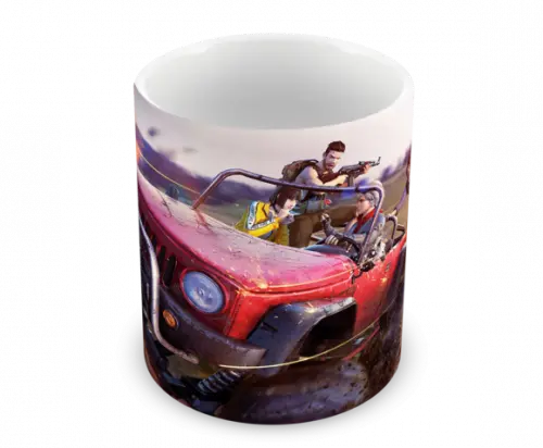 Caneca Polímero Free Fire Personalizada
