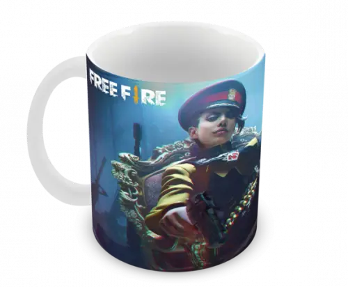 Caneca Polímero Free Fire Personalizada