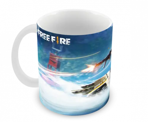 Caneca Polímero Free Fire Personalizada