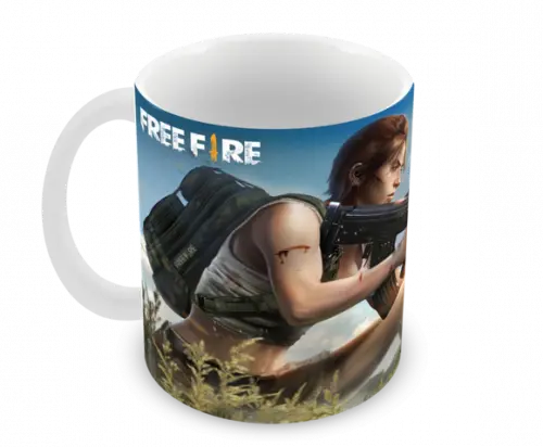 Caneca Polímero Free Fire Personalizada