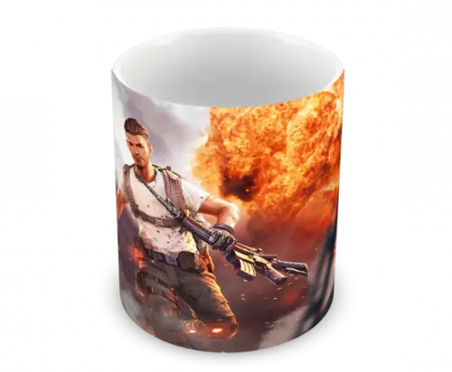 Caneca Polímero Free Fire Personalizada