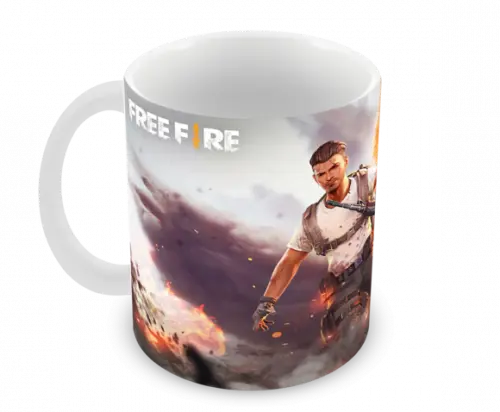 Caneca Polímero Free Fire Personalizada