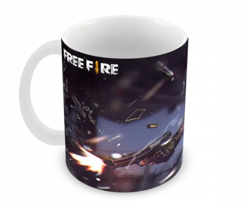 Caneca Polímero Free Fire Personalizada