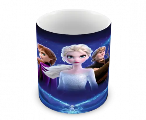 Caneca Polímero Frozen 2 Personalizada