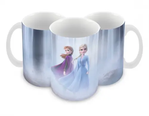Caneca Polímero Frozen 2 Personalizada