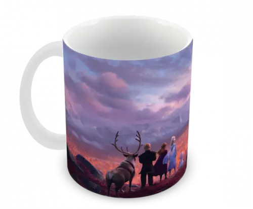 Caneca Polímero Frozen 2 Personalizada