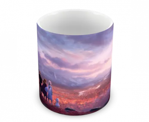 Caneca Polímero Frozen 2 Personalizada