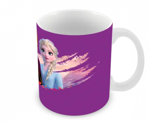 Caneca Polímero Frozen 2 Personalizada