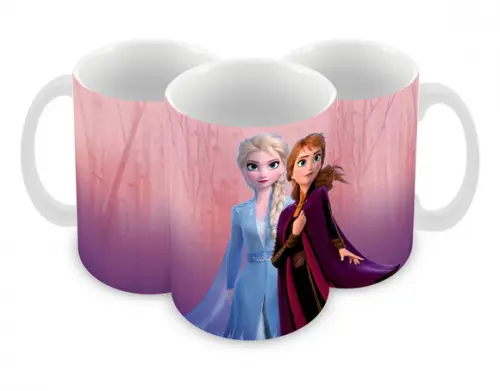 Caneca Polímero Frozen 2 Personalizada
