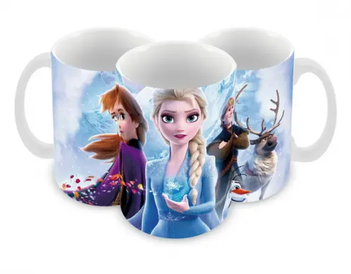 Caneca Polímero Frozen 2 Personalizada
