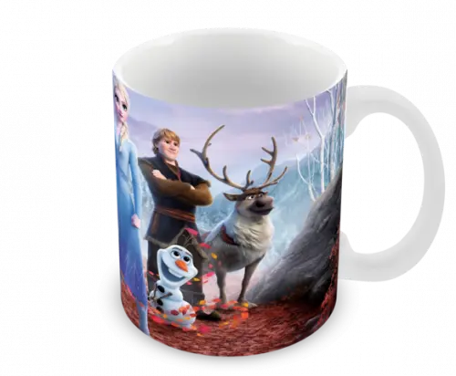 Caneca Polímero Frozen 2 Personalizada