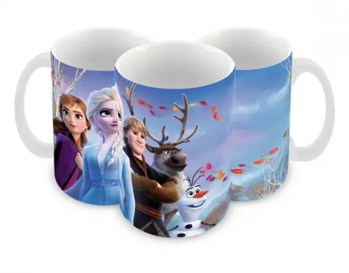 Caneca Polímero Frozen 2 Personalizada