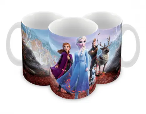 Caneca Polímero Frozen 2 Personalizada