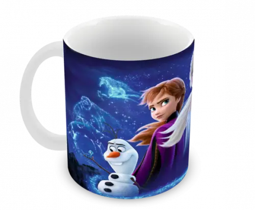 Caneca Polímero Frozen 2 Personalizada