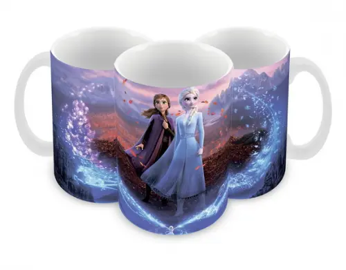 Caneca Polímero Frozen 2 Personalizada