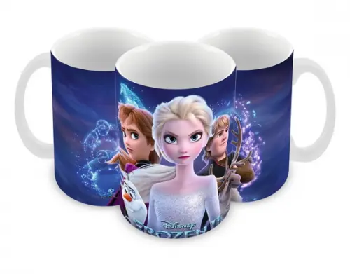 Caneca Polímero Frozen 2 Personalizada