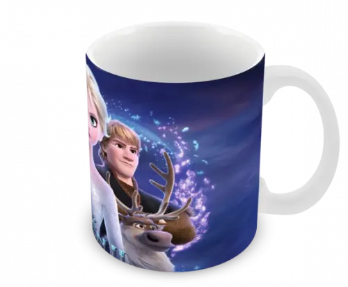 Caneca Polímero Frozen 2 Personalizada