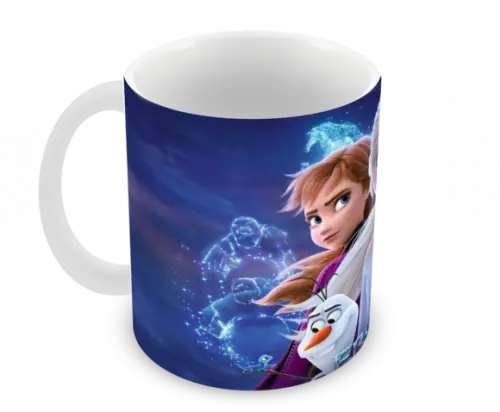 Caneca Polímero Frozen 2 Personalizada