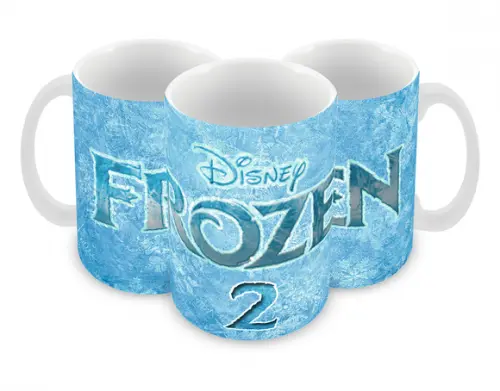 Caneca Polímero Frozen 2 Personalizada