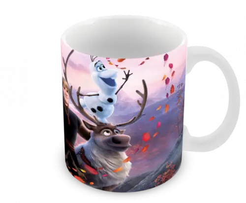Caneca Polímero Frozen 2 Personalizada