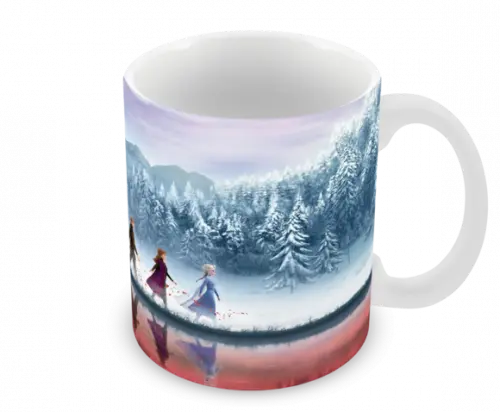 Caneca Polímero Frozen 2 Personalizada