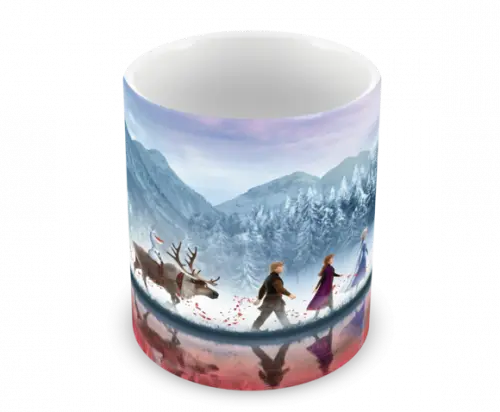 Caneca Polímero Frozen 2 Personalizada