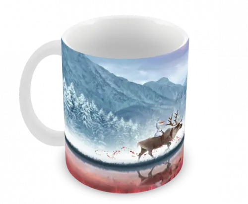 Caneca Polímero Frozen 2 Personalizada