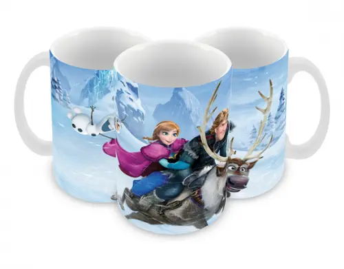 Caneca Polímero Frozen Personalizada