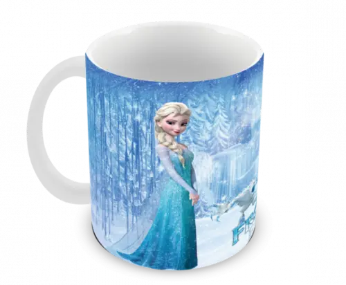 Caneca Polímero Frozen Personalizada