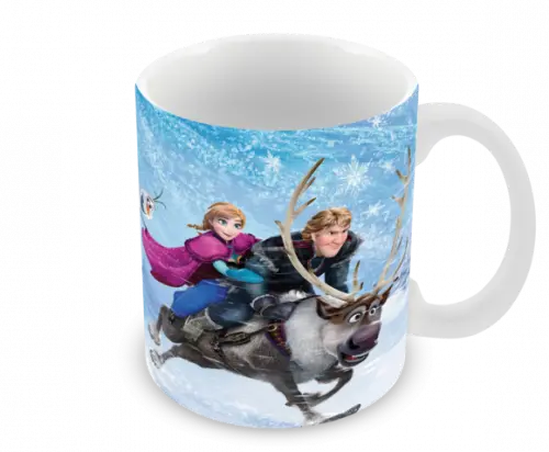 Caneca Polímero Frozen Personalizada