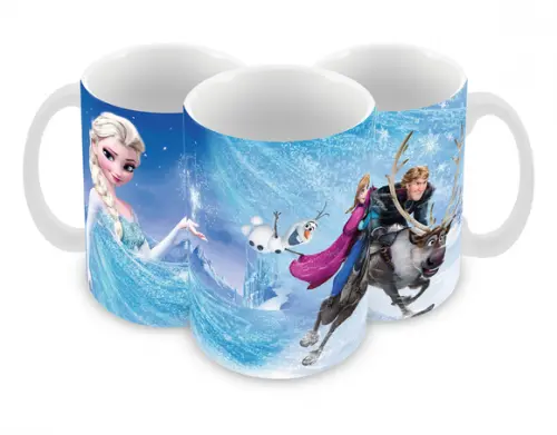 Caneca Polímero Frozen Personalizada