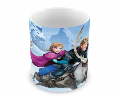 Caneca Polímero Frozen Personalizada