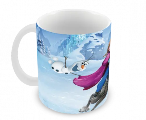 Caneca Polímero Frozen Personalizada