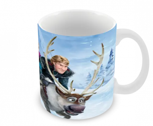 Caneca Polímero Frozen Personalizada