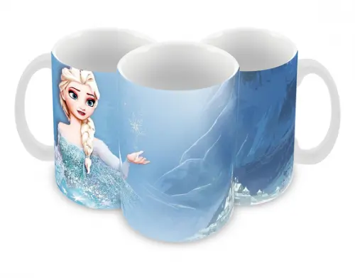 Caneca Polímero Frozen Personalizada