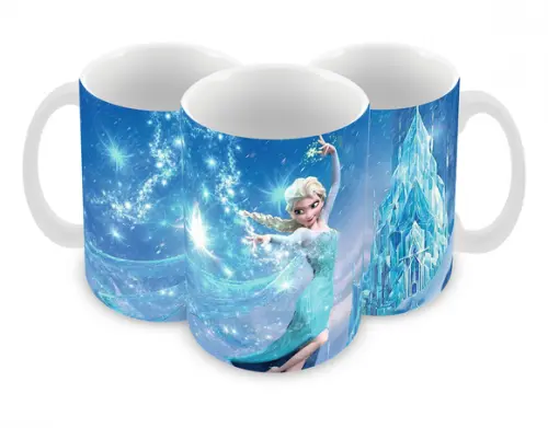 Caneca Polímero Frozen Personalizada