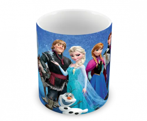 Caneca Polímero Frozen Personalizada