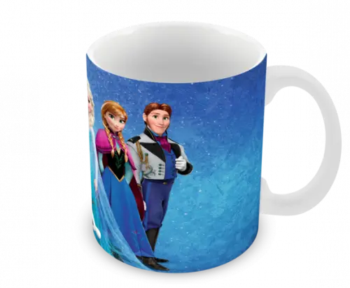 Caneca Polímero Frozen Personalizada