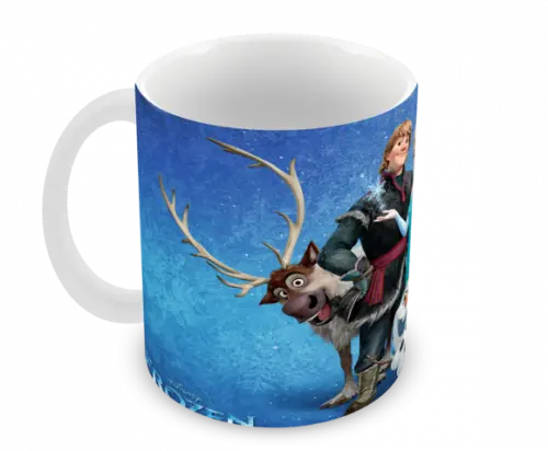 Caneca Polímero Frozen Personalizada